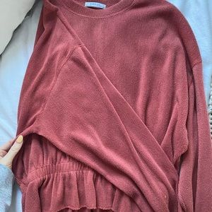 Zara peplum long sleeve